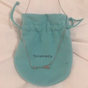 Tiffany & Co. Sterling Arrow Pendant Necklace